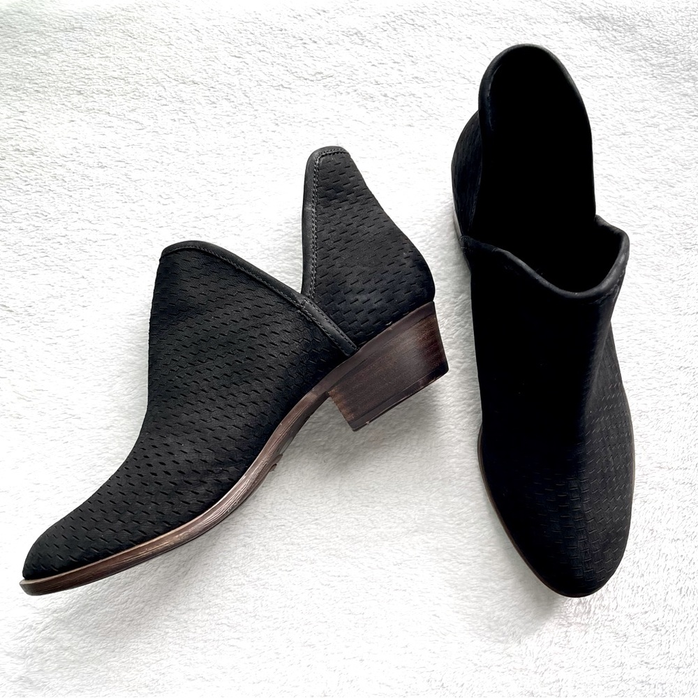 Lucky Brand Baley Black Booties Women’s Size 9.5